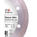 Диск алмазний 5D "Decor Slim" 1A1R Ø125x1,2/1,0x8x22,23мм для кераміки ТМ "DISTAR"