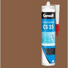 Герметик для стиків "CS25" (мигдаль) FlexSilicon ТМ "ЦЕРЕЗІТ" (CERESIT) 300мл