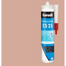 Герметик для стиків "CS25" (карамель) FlexSilicon ТМ "ЦЕРЕЗІТ" (CERESIT) 300мл