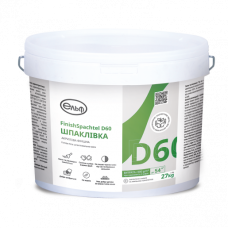 Шпаклівка акрилова "Д 60" ТМ "ЕЛЬФ" (ELF) фінішна 17.0кг (пал. 0,748т)