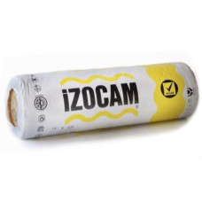 Вата мінеральна ФОЛЬГА 50х1200х10000мм ТМ "IZOCAM" (рул. 12м²)