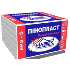 Пінопласт "ЕРS-30-S" 40х1000х1000мм ТМ "НАВЕК" (пак. 12шт)