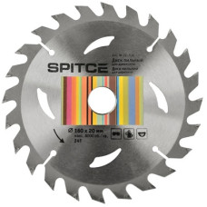 Диск пильний Ø160х20/16мм 48T для ламінату ТМ "SPITCE"