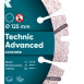 Диск алмазний 5D "Technic Advanced" 1A1RSS/C3 Ø125x2,2/1,4x11x22,23мм 10-HIT для бетону ТМ "DISTAR"