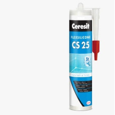 Герметик для стиків "CS25" (прозорий) FlexSilicon ТМ "ЦЕРЕЗІТ" (CERESIT) 300мл