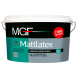 Фарба водоемульсійна латексна "Mattlatex M100" ТМ "MGF" матова, для внутрішніх робіт 1,4кг